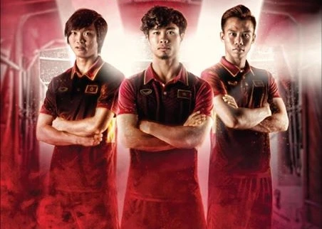 Công Phượng, Tuấn Anh cực chất trong mẫu áo đấu mới của tuyển Việt Nam