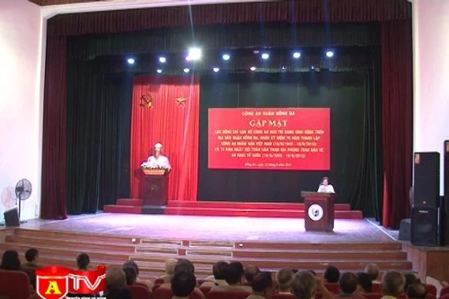 Tri ân những đóng góp của các thế hệ cán bộ Công an hưu trí