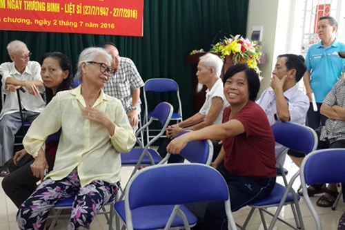 Khám bệnh và cấp thuốc miễn phí cho 250 trường hợp chính sách