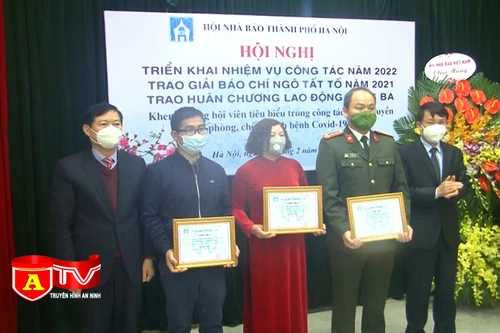 ANTĐ giành giải Nhất Giải báo chí Ngô Tất Tố năm 2021