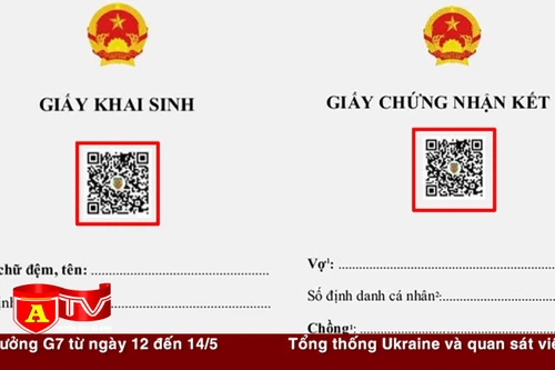 Từ 18/2 sẽ sử dụng giấy khai sinh, đăng ký kết hôn điện tử