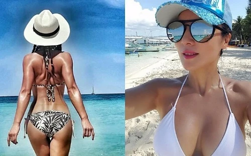 Trung Quốc: Bà mẹ 50 tuổi diện bikini nóng bỏng như hotgirl