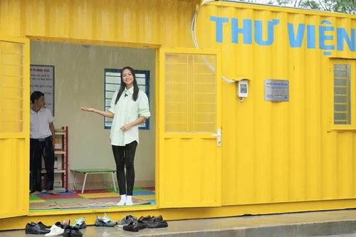 Hoa hậu H'hen Niê triển khai dự án xây thư viện thân thiện cho trẻ em