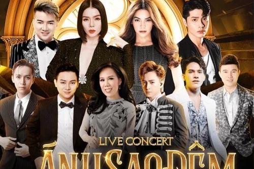 Gần 30 nghệ sĩ nổi tiếng tham gia đại nhạc hội "Ánh sao đêm" tại Hà Nội