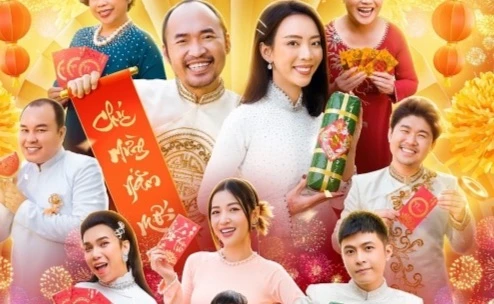 Vợ chồng Thu Trang - Tiến Luật làm phim Tết chiếu online