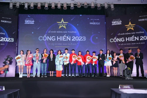 Giải âm nhạc "Cống hiến" bất ngờ trao cho cả lĩnh vực thể thao