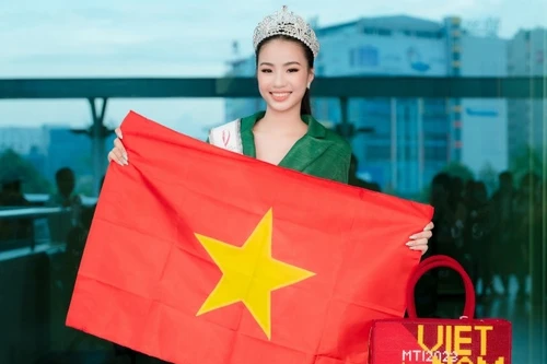 Đại diện Việt Nam lên đường đi "Hoa hậu Thanh thiếu niên quốc tế 2023"