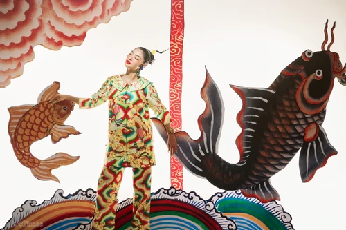 Vẻ đẹp đậm chất Á Đông của Á hậu Kiều Loan trong bộ ảnh Tết 2023