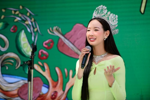 Hoa hậu Bảo Ngọc và màn chia sẻ ấn tượng về món phở Việt Nam tại Nhật Bản
