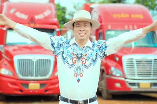 39 chiếc container được huy động trong MV làm về quả sầu riêng