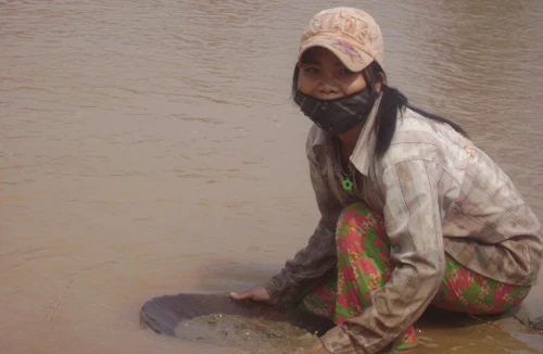 Quảng Trị: Trẻ em vùng cao nhọc nhằn đãi vàng mưu sinh