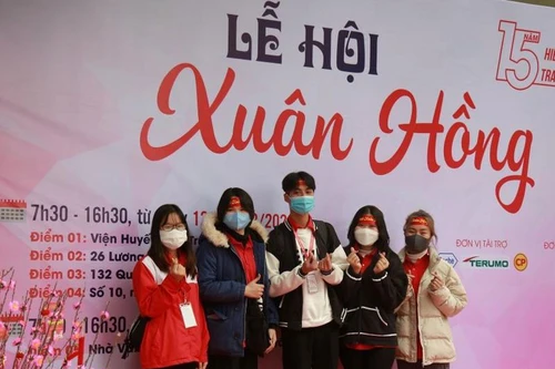 Gần 100 ngàn tin nhắn Zalo trong lễ hội hiến máu lớn nhất năm 