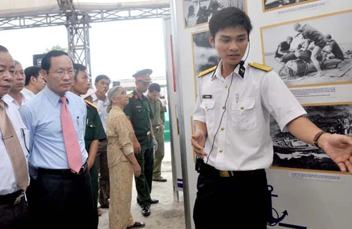 Triển lãm Biển, đảo và người chiến sĩ hải quân