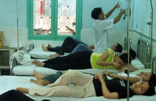 10 sinh viên tình nguyện bị ngộ độc thực phẩm