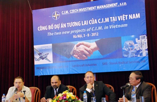 Doanh nghiệp Séc sẽ thực hiện hai dự án tại Việt Nam 