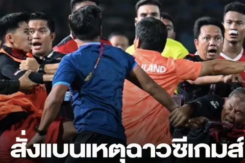 Thái Lan "treo giò" 5 thành viên tuyển U22 ẩu đả tại chung kết SEA Games