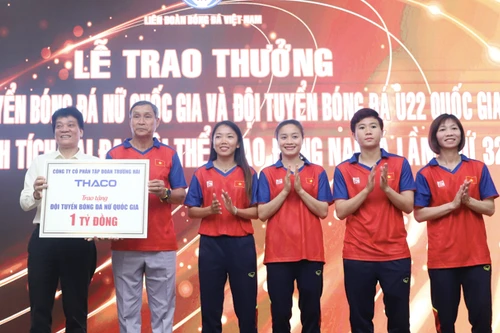 Tuyển nữ Việt Nam được thưởng 5,6 tỉ, U22 nhận 2,4 tỉ đồng