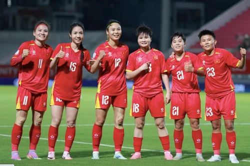 Thắng 6 "sao", chủ nhà Việt Nam vẫn tạm xếp sau Thái Lan ở AFF Cup nữ 2025