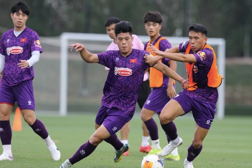 Cầu thủ U23 Việt Nam được khuyến khích phô diễn hết khả năng