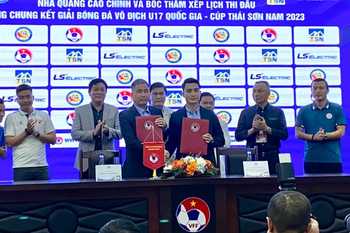 PVF đấu HAGL ngày khai mạc vòng chung kết U17 quốc gia 2023