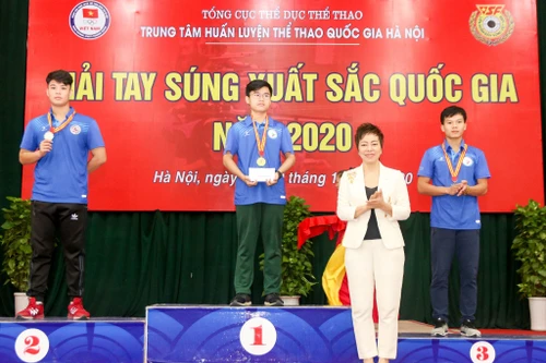 Vắng Hoàng Xuân Vinh, đoàn Quân đội vẫn nhất toàn đoàn giải tay súng xuất sắc