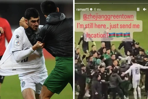 Đánh nhau trên sân chưa đủ, cầu thủ đội Thái Lan lên mạng thách thức đội bóng Trung Quốc