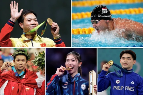 Hoàng Xuân Vinh và những 'tượng đài Đông Nam Á ở Olympic'