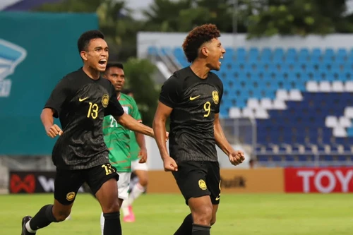 Malaysia gây áp lực cho Thái Lan ở giải U23 châu Á