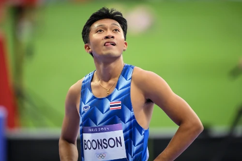 "Thần đồng" điền kinh Thái Lan xếp thứ mấy ở Olympic Paris?