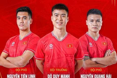 Quang Hải, Tiến Linh làm 'phó tướng' cho Duy Mạnh