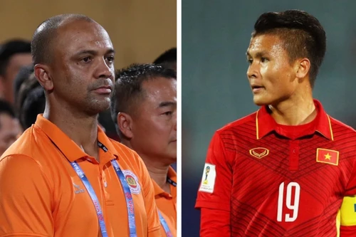 HLV đội Công an Hà Nội đánh giá cao Quang Hải