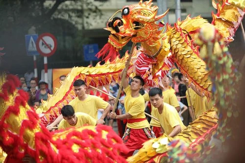 Thi múa lân sư rồng, kéo co... tại Đại hội Thể thao toàn quốc 2022