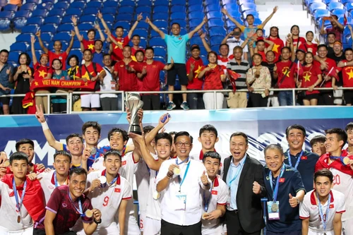 VFF thưởng lớn cho U23 Việt Nam vô địch Đông Nam Á