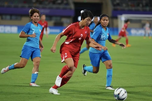 Bóng đá Triều Tiên toàn thắng, chưa thủng lưới tại ASIAD 19