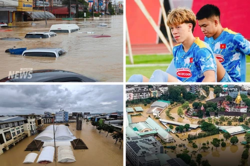 Lũ lụt nghiêm trọng tại nơi U22 Việt Nam sắp đá SEA Games 33