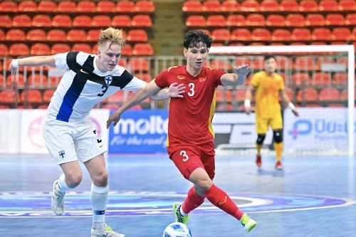 Futsal Việt Nam thua Phần Lan dù dẫn trước 2 bàn