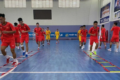 Futsal Việt Nam giao hữu với Iraq trước khi tranh vé World Cup