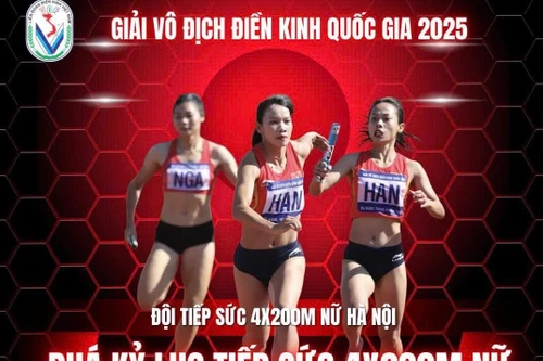 3 kỷ lục bị phá tại giải vô địch điền kinh quốc gia 2025