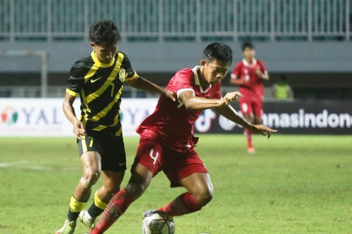 20 phút, Malaysia ghi 5 bàn vào lưới Indonesia ở giải U17 châu Á