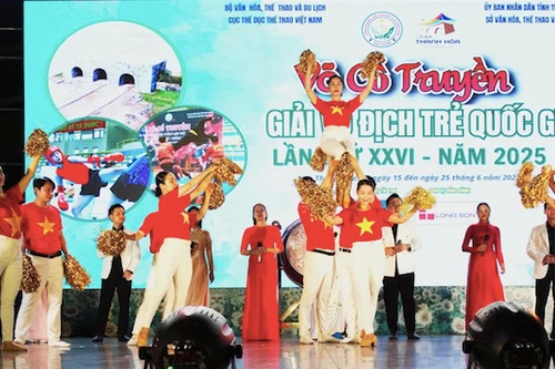 Gần 1.000 VĐV tranh tài giải vô địch trẻ Võ cổ truyền quốc gia 2025