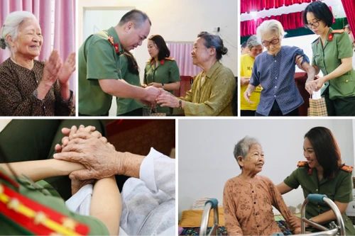 Những nụ cười ở Trung tâm nuôi dưỡng người có công số 2 Hà Nội