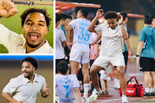 Xuân Son tận hưởng chiến thắng trên sân đối thủ Hà Nội FC