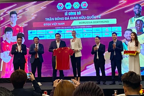 Mở bán vé xem ĐT Việt Nam - CLB Dortmund, thấp nhất 800 nghìn đồng