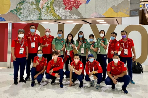 9 VĐV Việt Nam rời Olympic Tokyo về nước, cách ly 14 ngày