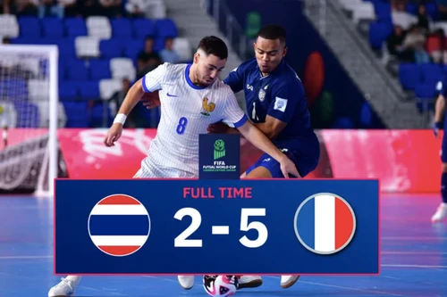 Báo Thái xấu hổ khi đội nhà bị loại khỏi World Cup futsal