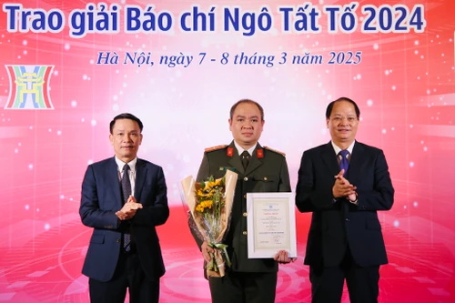 An ninh Thủ đô giành giải Đặc biệt Giải báo chí Ngô Tất Tố 2024
