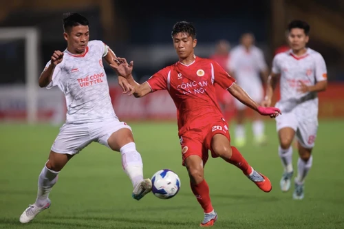 Công an Hà Nội chia điểm Thể Công Viettel ngày khai màn V-League 2025/26