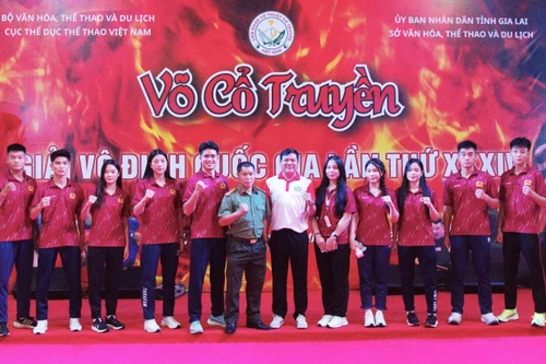 Đoàn CAND thắng lớn tại Giải vô địch võ cổ truyền quốc gia 2025