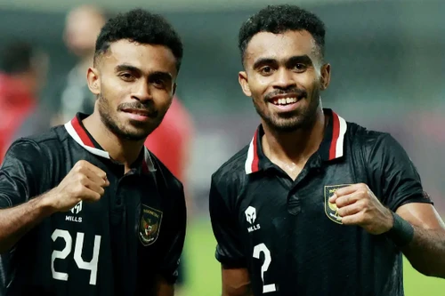 Indonesia triệu tập 2 cầu thủ song sinh đấu tuyển Việt Nam