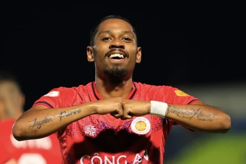 Quang Vinh ghi bàn phút 89, Công an Hà Nội FC thắng trận đầu tay tại C1 Đông Nam Á